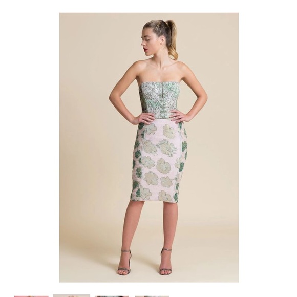 Byron Lars Dresses & Skirts - Byron Lars Pink Samba Pencil Skirt